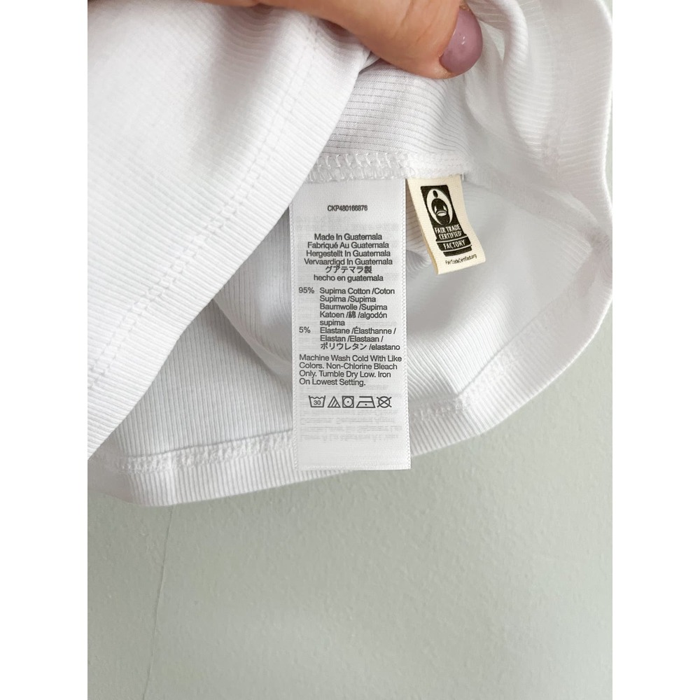 Madewell White Tank Top - Picture 6 of 7